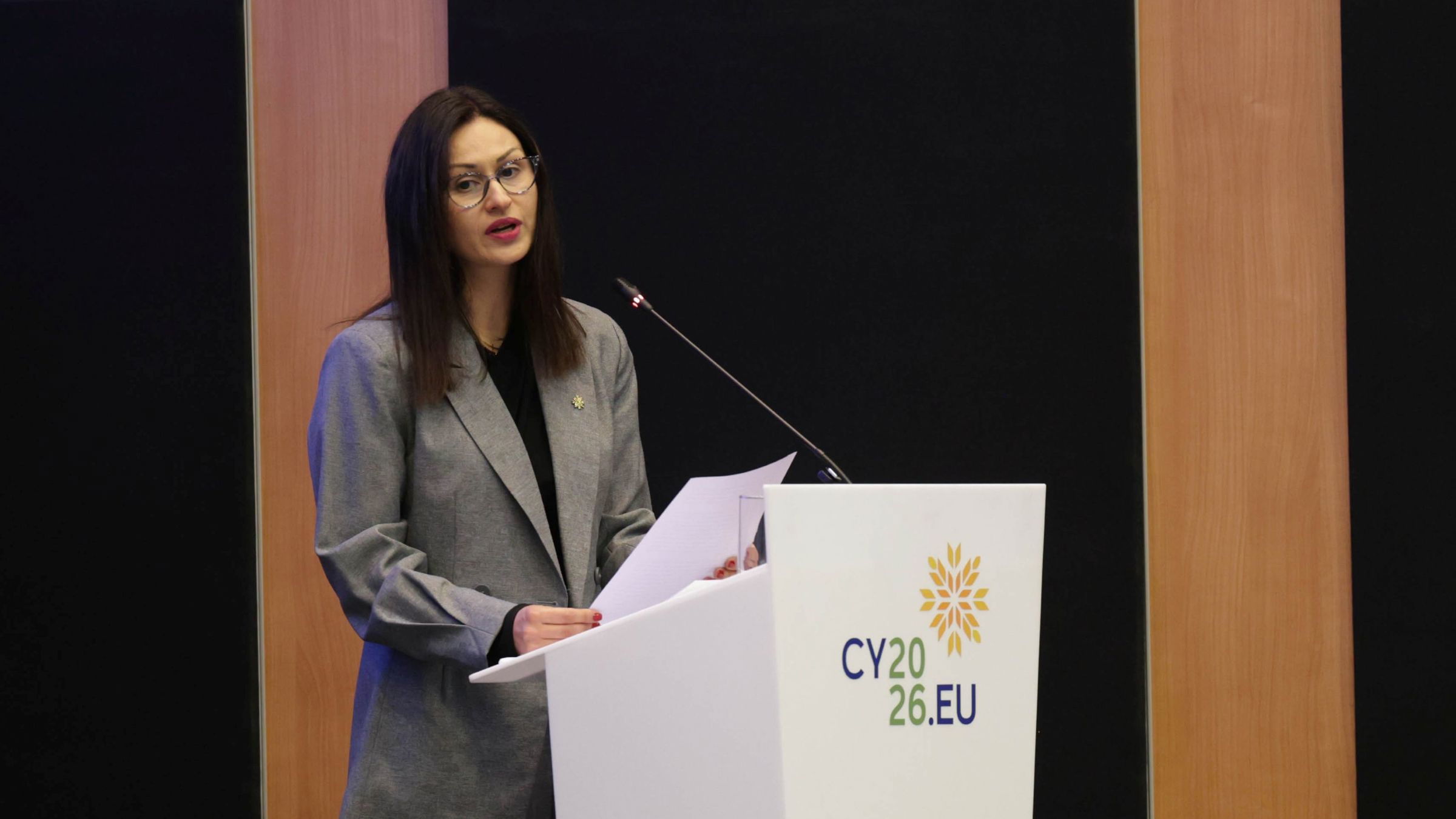 Minister of Agriculture, Rural Development and Environment of the Republic of Cyprus, Ms Maria Panayiotou
