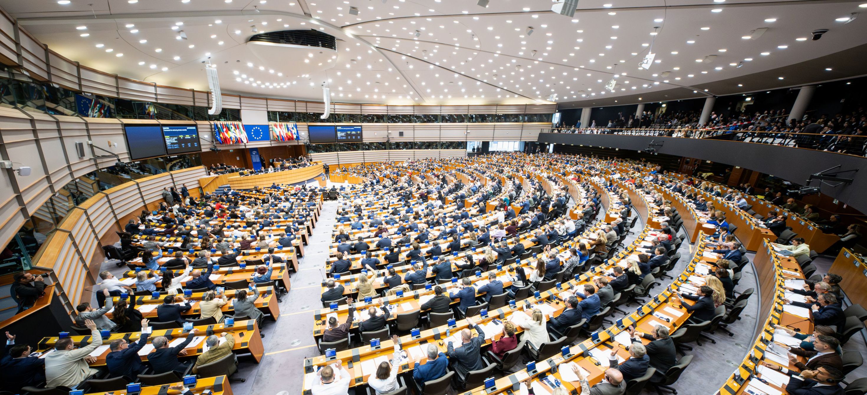 European Parliament in Brussels