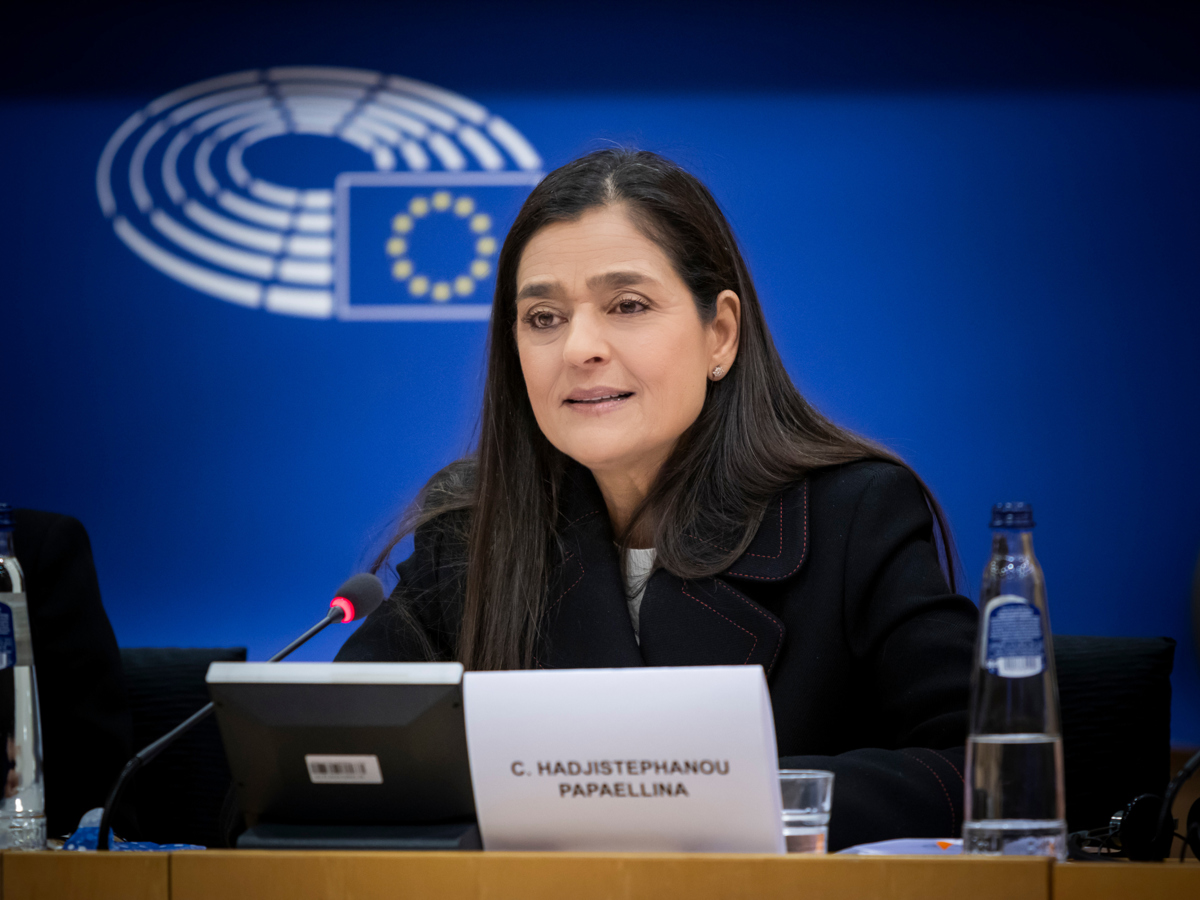 Deputy Minister of Social Welfare, Ms Clea Hadjistephanou Papaellina