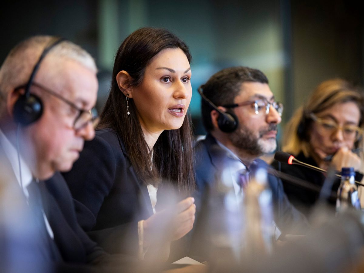 Minister of Agriculture, Rural Development and Environment, Ms Maria Panayiotou
