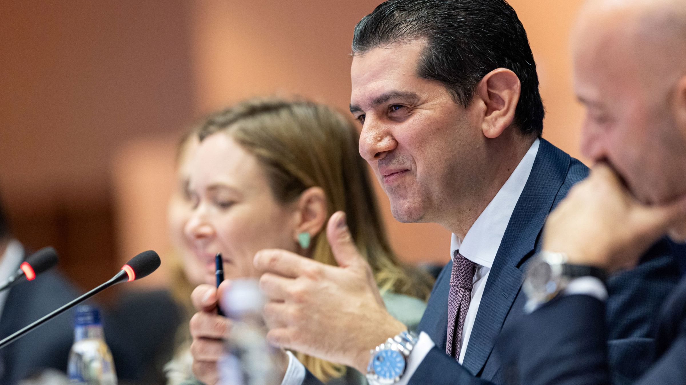 Minister of Energy, Commerce and Industry, Mr Michael Damianos