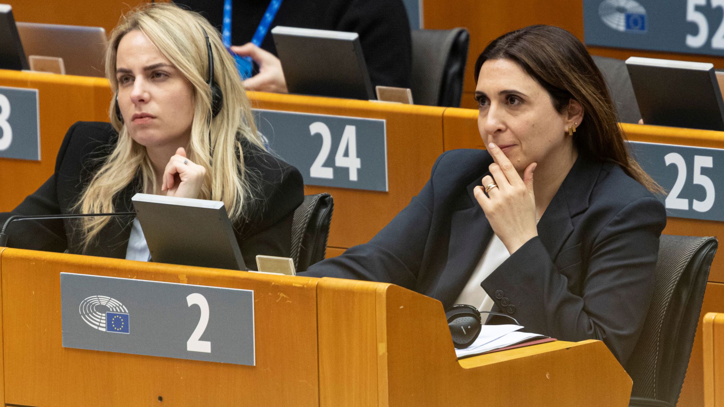 Deputy Minister for European Affairs, Ms Marilena Raouna at the European Parliament