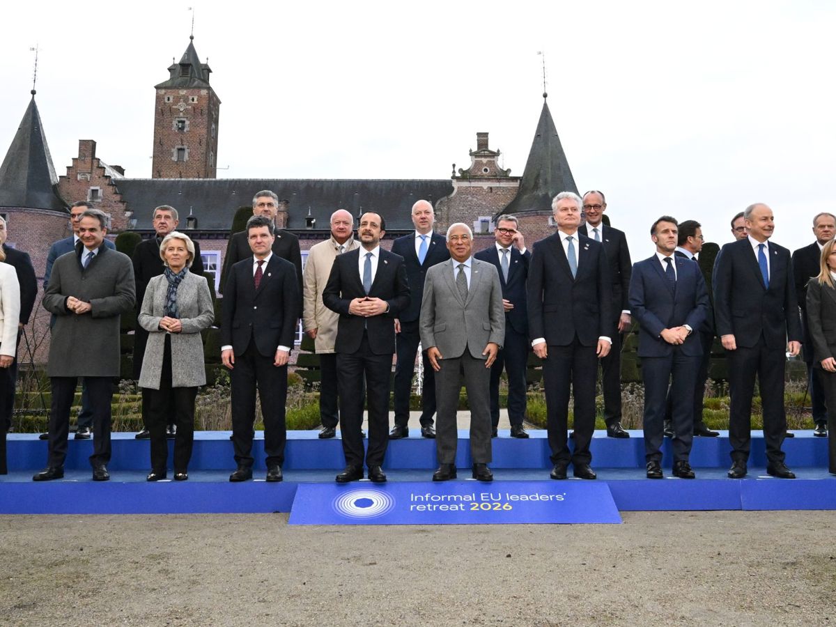 Family photo of the Informal EU leaders retreat