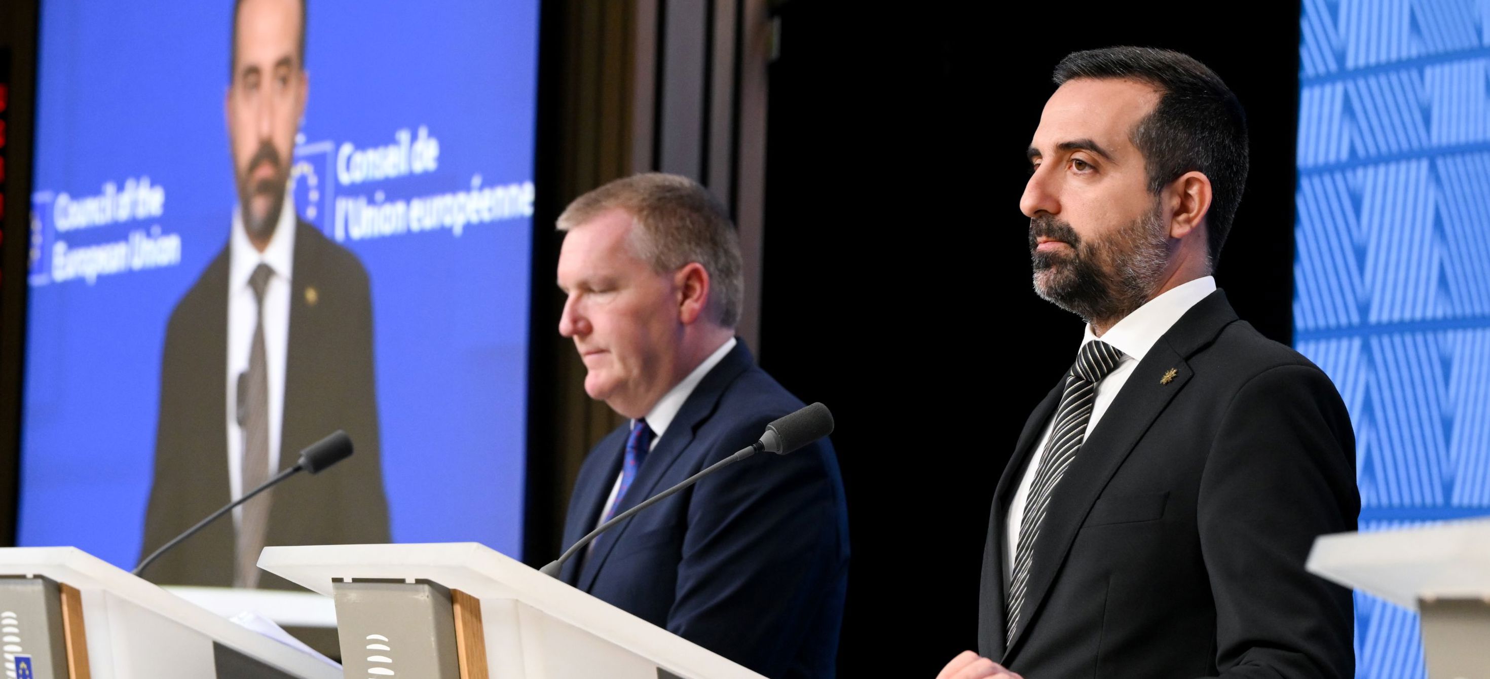 Nicholas A. Ioannides, Deputy minister of Migration and International Protection of the Republic of Cyprus at the Justice and Home Affairs Council